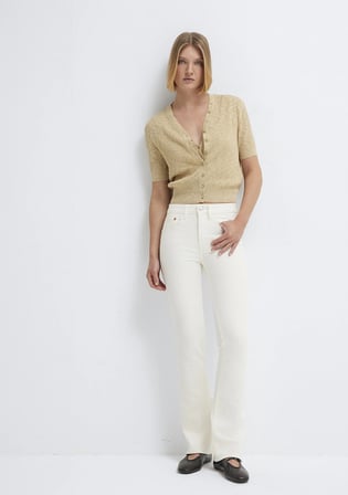 Maria Real Blue Beyaz Jean Pantolon 101225-84394