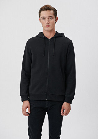 Mavi Fermuarlı Siyah Sweatshirt 0S10013-900