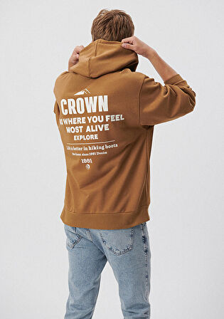 Mavi Baskılı Bej Sweatshirt 0S10047-71572