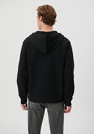 Mavi Fermuarlı Siyah Sweatshirt 0S10040-900