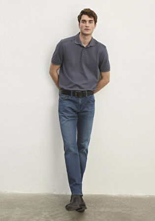 Jake Lux Black Vintage Indıgo Mavi Jean Pantolon 0042286546