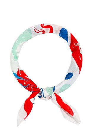 Mavi Kırmızı Bandana 1912471-27120