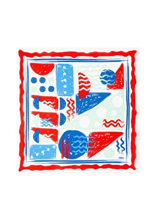 Mavi Kırmızı Bandana 1912471-27120