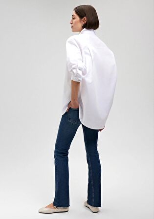 Mavi Beyaz Gömlek 1210675-620