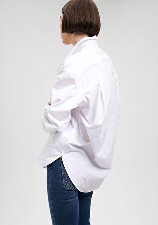 Mavi Beyaz Gömlek 1210675-620