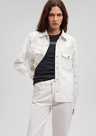 Mavi Beyaz Gömlek 1210700-70057