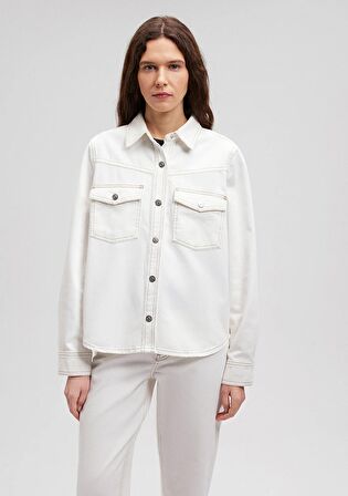 Mavi Beyaz Gömlek 1210700-70057