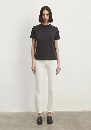 Mavi Bisiklet Yaka Antrasit Basic Tişört 1600965-70087