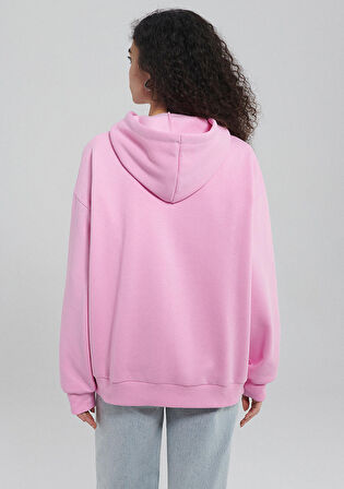 Mavi Logo Baskılı Pembe Sweatshirt 1600361-71038