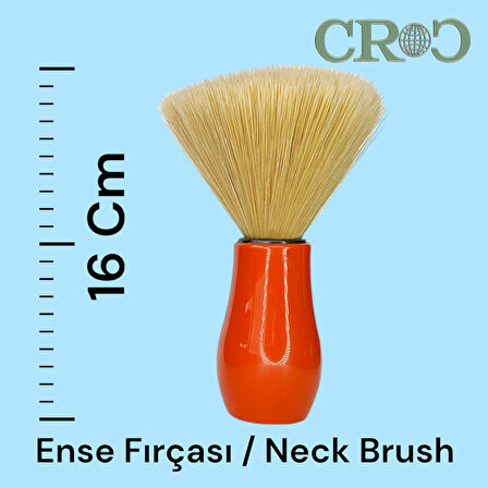 Croc EF001 Plastik Ense Fırçası Kırmızı