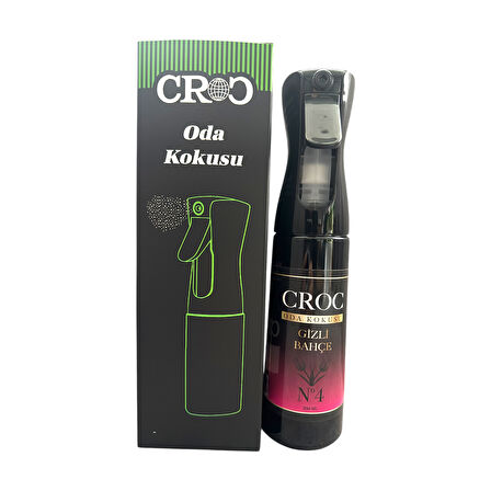 Croc Oda Kokusu No:4 Gizli Bahçe 300ml Sprey Şişe