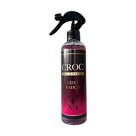 Croc Oda Kokusu No:4 Gizli Bahçe 400ml Sprey Şişe