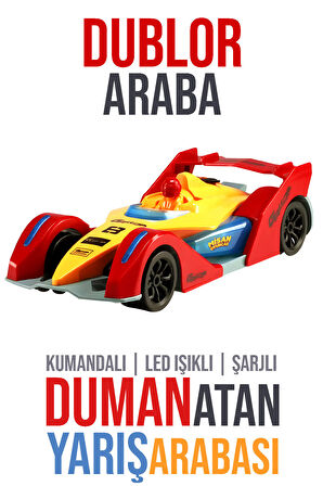 Uzaktan Kumandalı Formula 1 Duman Atan Yarış Arabası