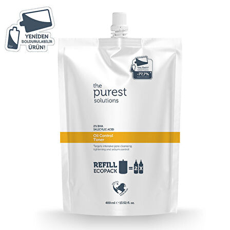The Purest Solutions Oil Control Toner 400 ml - Refill