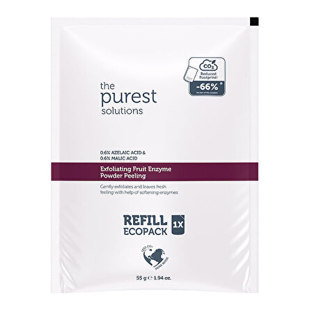 The Purest Solutions Exfoliating Fruit Enzyme Powder Peeling 55 gr - Refill