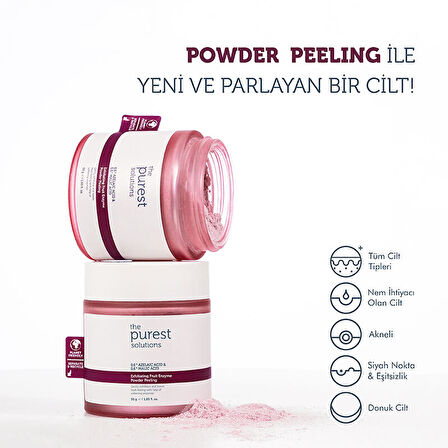 The Purest Solutions Exfoliating Fruit Enzyme Powder Peeling 55 gr - Refill