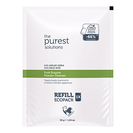 The Purest Solutions Fruit Enzyme Powder Cleanser 55 gr - Refill