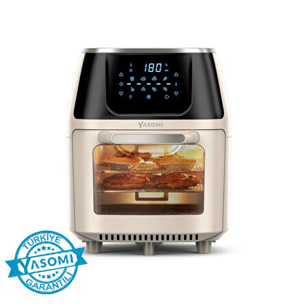 Yasomi Y88 XXL 8 lt Yağsız Airfryer Bej