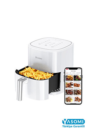 Yasomi Y22 5 lt Yağsız Airfryer Beyaz