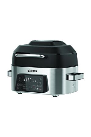 Yasomi Y75 6.2 lt Yağsız Airfryer Siyah - Gri