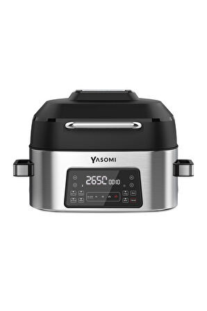 Yasomi Y75 6.2 lt Yağsız Airfryer Siyah - Gri