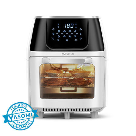 Yasomi Y88 XXL 8 lt Yağsız Airfryer Beyaz