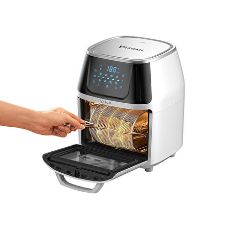 Yasomi Y88 XXL 8 lt Yağsız Airfryer Beyaz