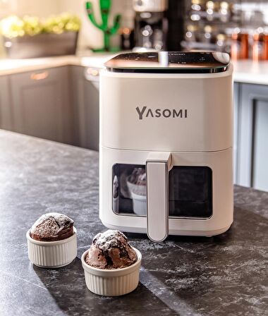 Yasomi Y35 Pro 3.8 lt Yağsız Airfryer Beyaz