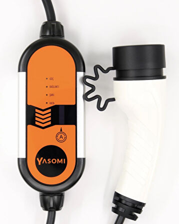 Yasomi 3.6kW 220V Ev Tipi Elektrikli Araç Şarj Cihazı (24 Ay Garantili)