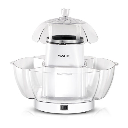 Yasomi Crispo Taşınabilir 70g Kapasiteli 1200W Mısır Patlatma Makinesi