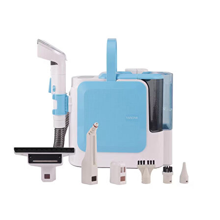 Yasomi C11 Pro 16Kpa 1800W Sıcak Su Spreyli Buharlı Temizleyici Halı ve Koltuk Yıkama Makinesi