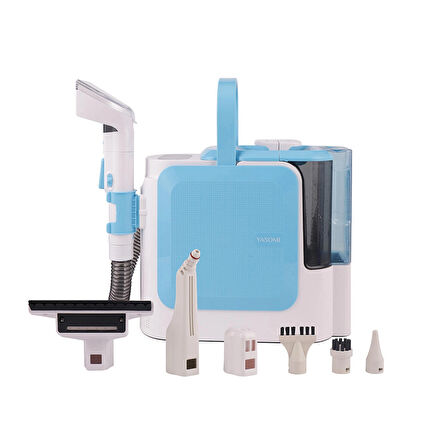 Yasomi C11 Pro 16Kpa 1800W Sıcak Su Spreyli Buharlı Temizleyici Halı ve Koltuk Yıkama Makinesi