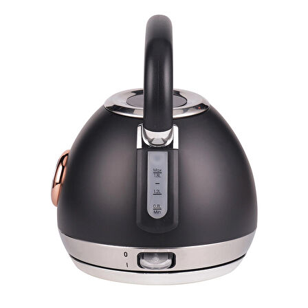 Yasomi YK-880NTSL Retro Isıtıcı Kettle Siyah