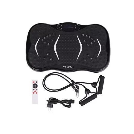 Yasomi Vibrostar TH-0070-E Bluetoothlu 3D 5 Programlı Titreşimli Spor Kondisyon Fitness Egzersiz Aleti