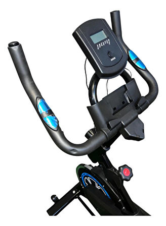 Yasomi K719 Spining Bike Fitness ve Kondisyon Bisikleti Mavi
