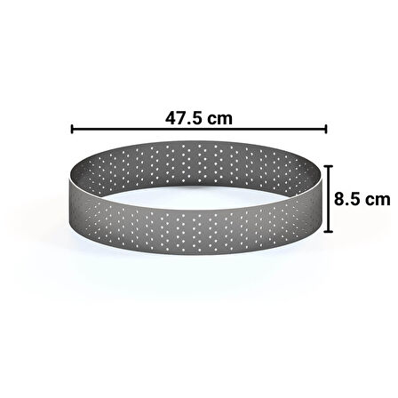 Melasty Yem Kırma Makinesi Eleği (Ø2 mm Delikli)