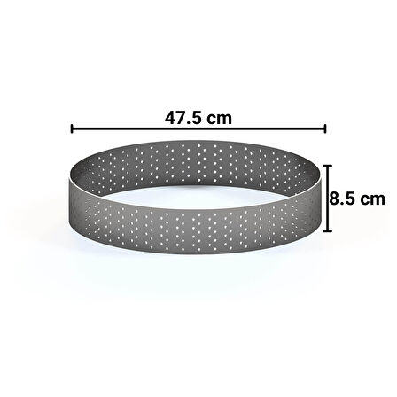 Melasty Yem Kırma Makinesi Eleği (Ø4 mm Delikli)