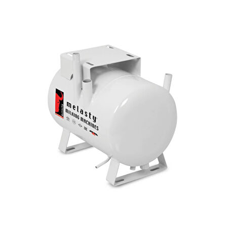 Melasty Süt Sağma Makinesi 18 Litre Yağlı Tip Vakum Tankı (Universal Model) (Galvaniz Kaplı)