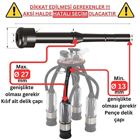 Melasty Ceren Uzun Meme Lastiği (Silikon Memelik - 4 lü Paket)