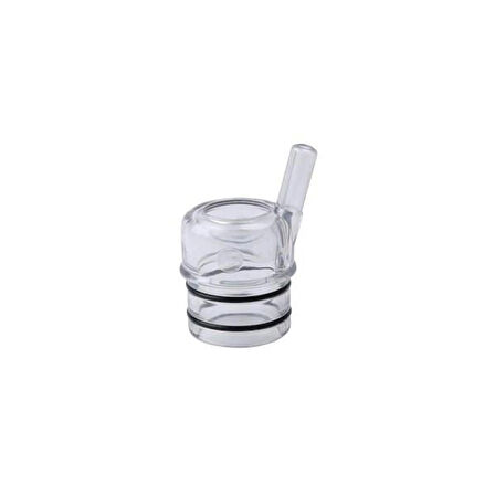 Melasty Yarım Tip Meme Lastiği (Memelik) Kılıfı Plastiği (Şeffaf) Çıkış Çapı: 22 mm (4'lü)