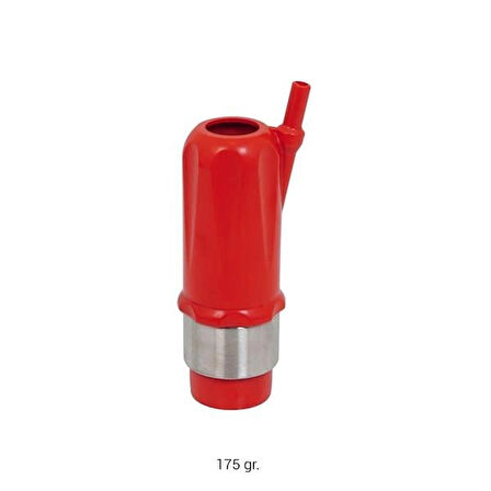 Melasty AYZ-Meme Lastiği (Memelik) Kılıfı (Kırmızı) (175gr) Çıkış Çapı: 27 mm (4'lü)