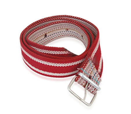 Melasty Kemer Tokalı Küçükbaş Hayvan Tasması - Numaratör Kayışı (Kırmızı - 60 Cm)