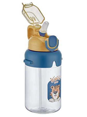 Vagonlife Policarbon Pipetli Matara Suluk 650 ml Sarı