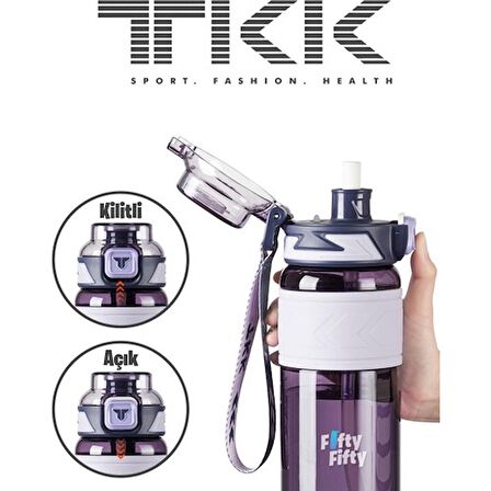 Tkk Su Matarası 1000 Ml T1020 Mor