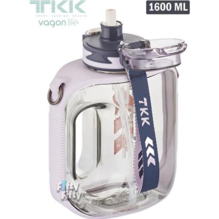 Uzspace Tkk Sporcu Matarası 1000 ml Purble