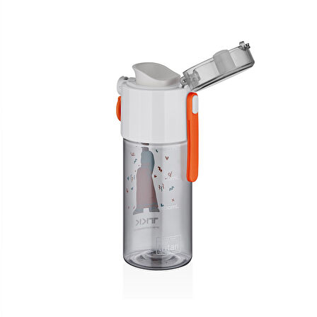 Vagonlife Tkk T1013 500ml Desenli Beyaz Matara
