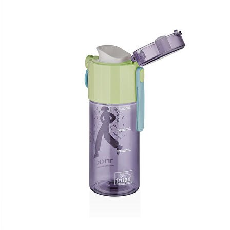 Vagonlife Tkk T1013 500ml Desenli Yeşil Matara