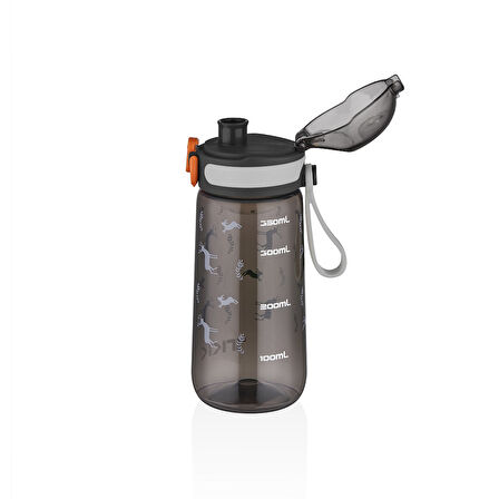 Vagonlife Tkk T1005 550ml Desenli Siyah Matara