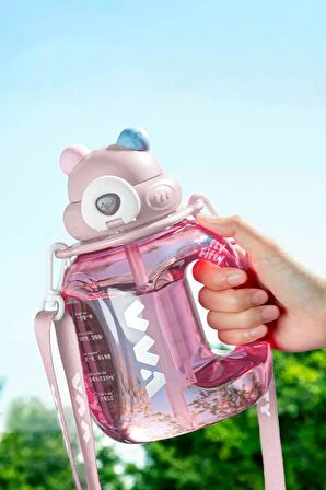 Vagonlife Tritan Su Matarası 1200 Ml Pembe