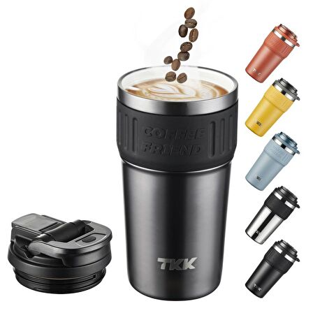 TKK Çelik Termos Mug 630Ml Koyu Gri